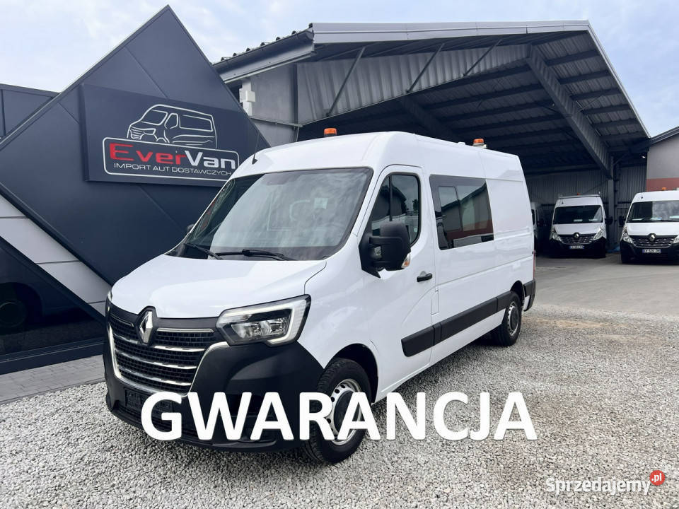 Renault Master L2H2 średniak 7osobowy brygadówka komputer pokładowy mazowieckie Warszawa