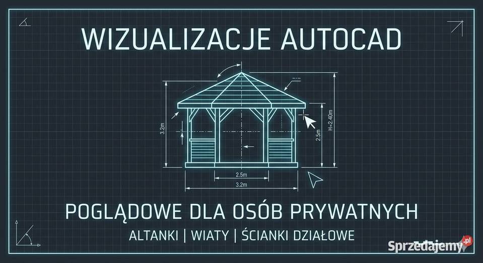 Twój pomysł na rysunku AutoCAD wizualizacje Rysunek i rzeźba