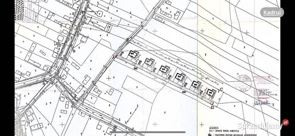 Sprzedam działkę budowlaną z warunkami zabudowy budowlana Korzyce sprzedam