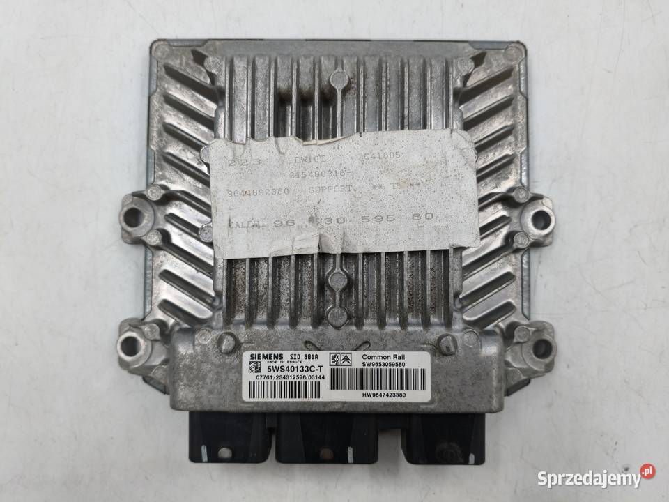 Sterownik Silnika Peugeot 307 20 HDI mazowieckie Wyszków