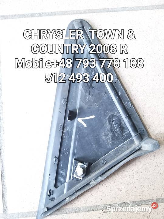 OSŁONA ZAŚLEPKA BŁOTNICA CHRYSLER T C DODGE Karoseria Kawnice