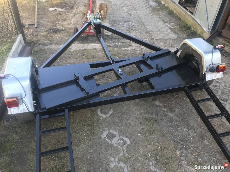 Przyczepka ogrodowa holownik motylek hol sztywny Olkusz