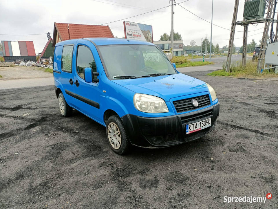Fiat Doblo Fiat Doblo 16CNG 09r Vat1 II 2009 Fiat Tarnów