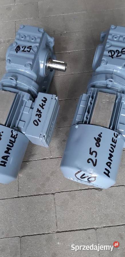 Motoreduktor 037 kW 25 obr Produkcja
