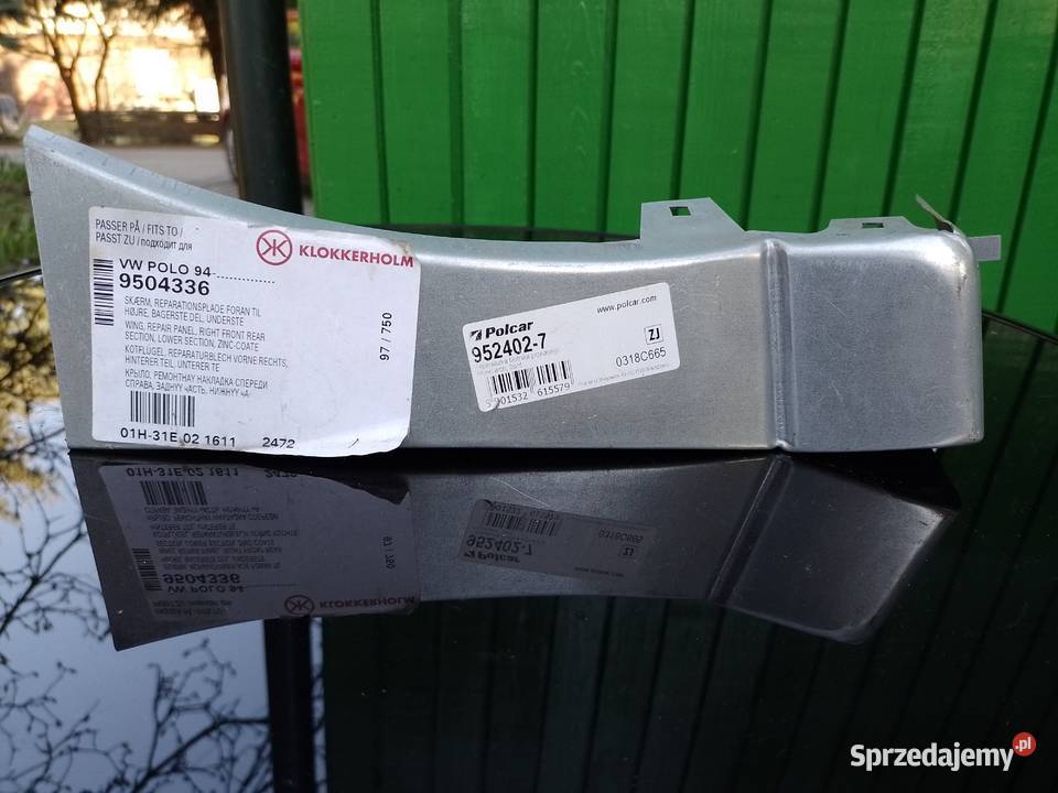 Reparaturka błotnika pr VW Polo 6N podkarpackie Dobieszyn
