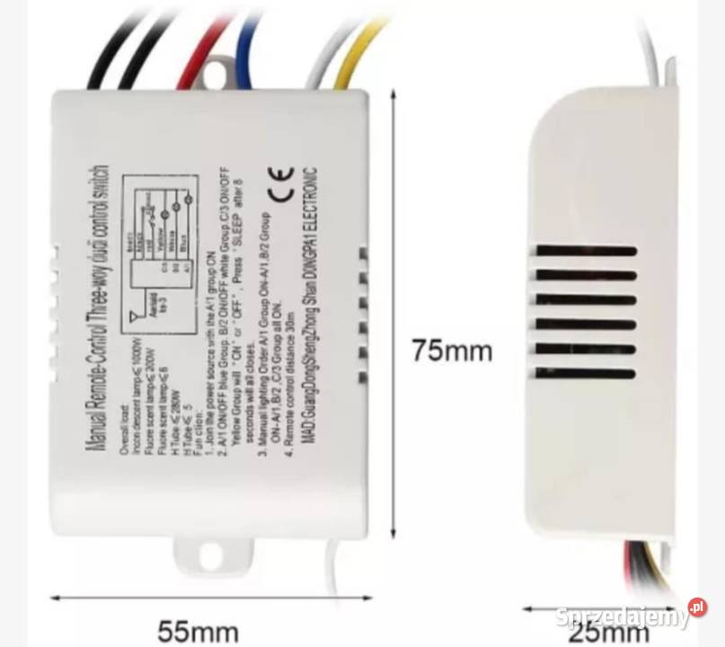 Bezprzewodowy zestaw silników do rolet 2x SolTec Dom i Ogród wielkopolskie Kępno sprzedam