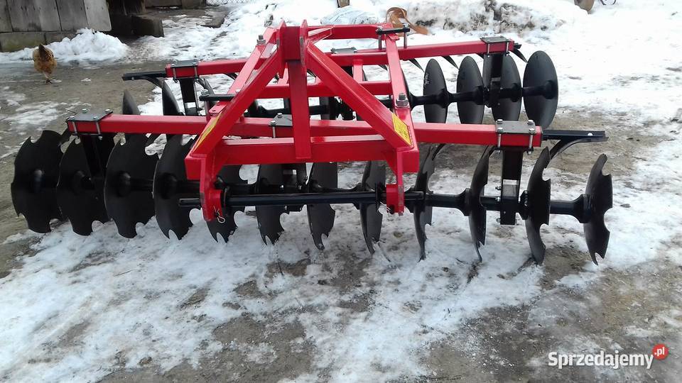 nowa brona talerzowa talerzówka v x DOWÓZ cała opolskie Łubniany sprzedam