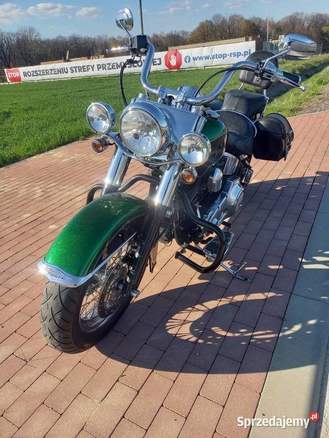 Harleydavidson De Lux Flstn Softail Na Gażniku śląskie Bielsko-Biała