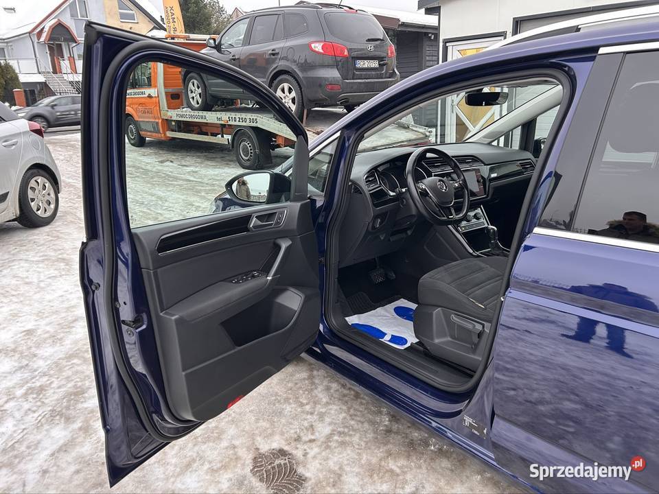 VW Touran 7os Salon 1 Właściciel FV 23 Highline klimatyzacja Touran Gdańsk