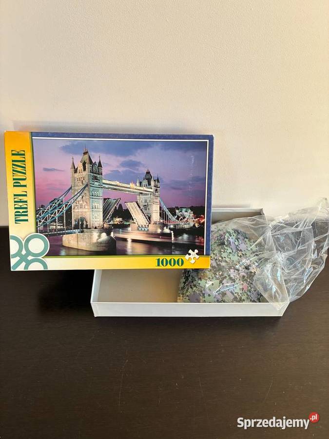 Puzzle Tower Bridge London 1000 elementów 68 x Pozostałe Elbląg