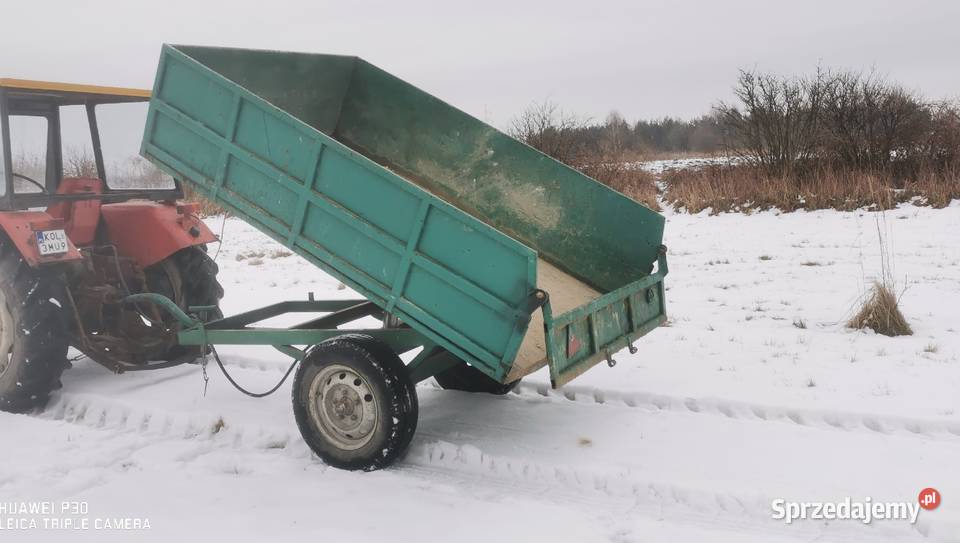 Przyczepa z kiprem wywrotka do c 330 T25 małopolskie Bukowno