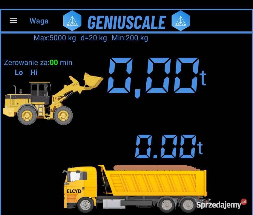 Waga do ładowarki GeniuScale Tamtron Pfreundt Pozostałe Katowice