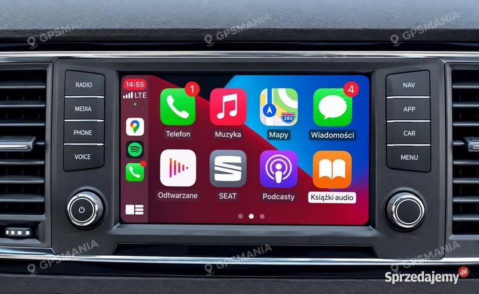 Aktywacja Full Link Seat Android Auto Apple GPS i akcesoria Aleksandrów Łódzki