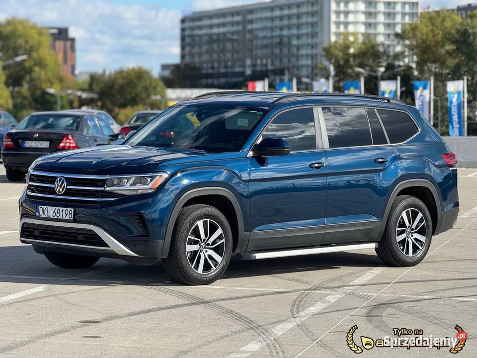 VW Atlas 2022r 36 benzyna 4x4 nie Touareg Audi śląskie Strzebiń