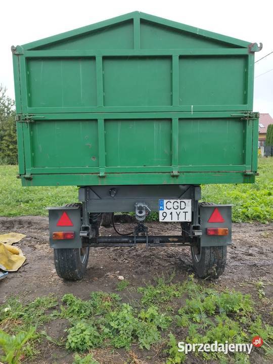 Przyczepa 6 t Przyczepy rolnicze kujawsko-pomorskie Pruska Łąka