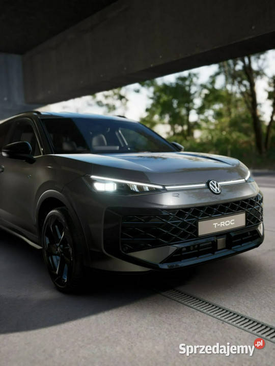 Volkswagen TRoc Wersja RLine 15 eTSI 150 DSG 5km Łódź