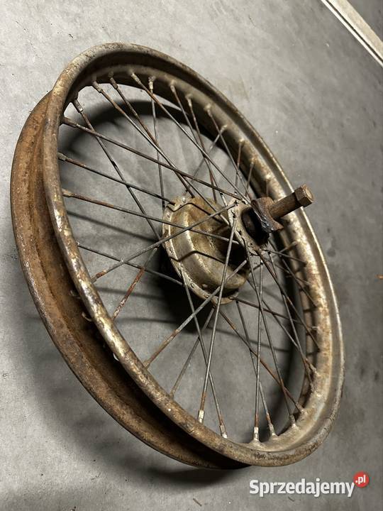 Koło felga piasta obręcz 19 WFM WSK SHL oryginał Motocyklowe Białystok