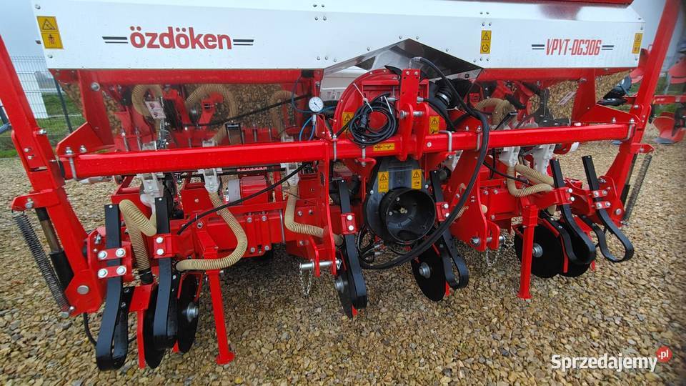 Siewnik do kukurydzy 6 rzędów na ramie Lipno