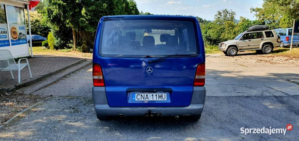 Mercedes Vito 23 TD 110 6 Osobowy Bez korozji wielkopolskie Chodzież