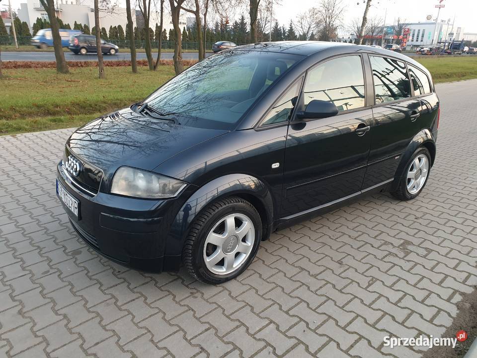Audi A2 14TDI2000r Klima PodgrzFotele Książka aluminiowe felgi wielkopolskie Poznań sprzedam