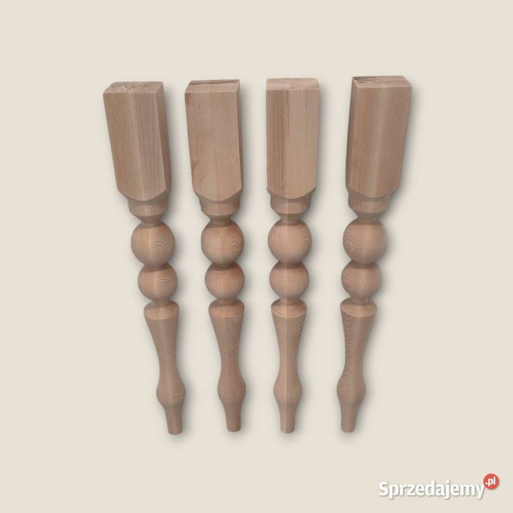 Nogi noga stołowa buk bukowa toczona 75 stół Bolesławiec