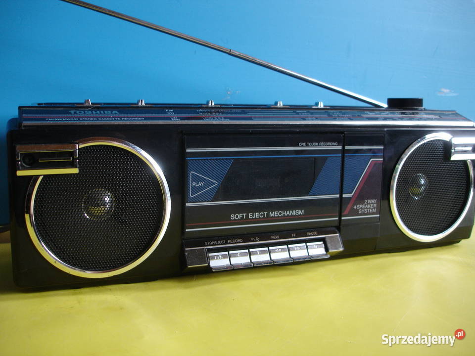 Radiomagnetofon TOSHIBA RT8016 lubuskie Zielona Góra