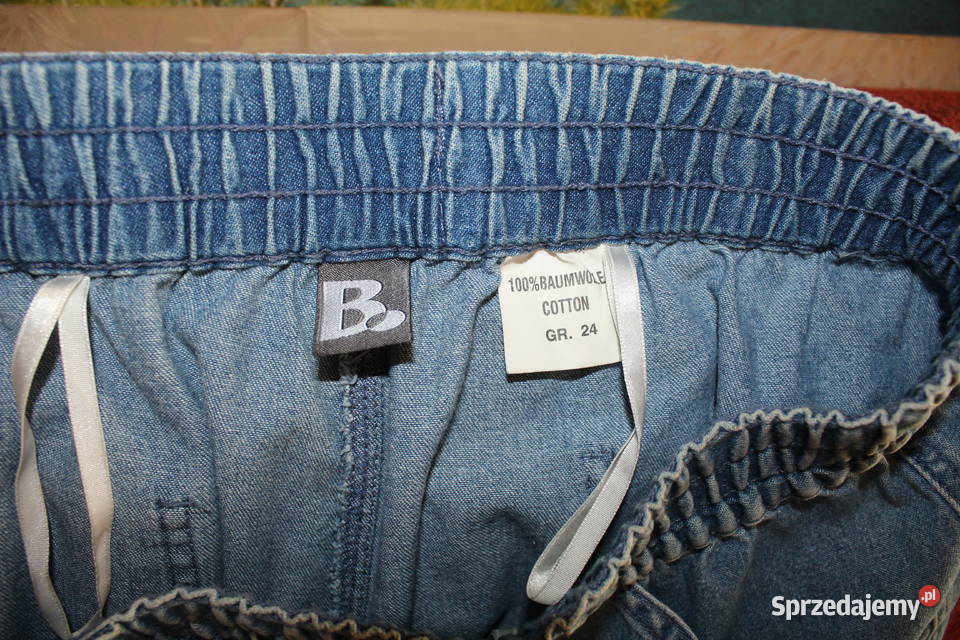 Spodnie damskie z gumką