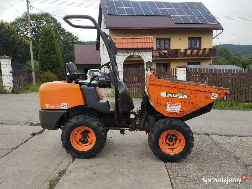 wozidło budowlane ausa AHA 120 benford terex małopolskie Sucha Beskidzka