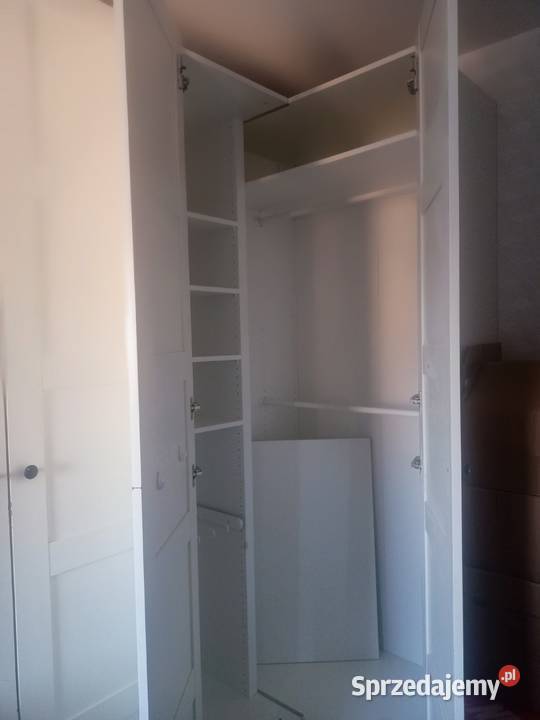 Łóżko HEMNES IKEA i szafa PAX IKEA Lublin sprzedam