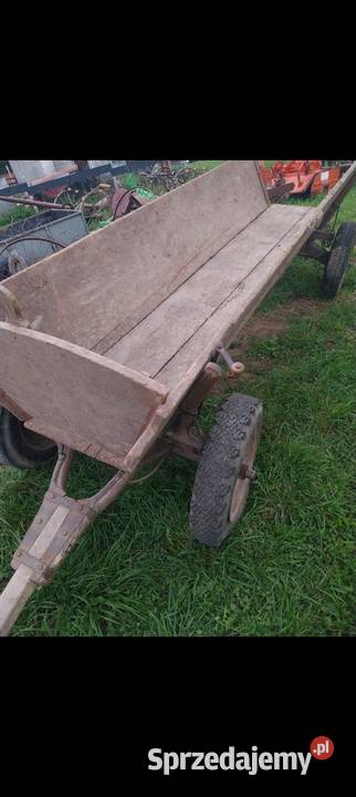 Wóz z zaczepem do traktora hamulec Nowy Sącz