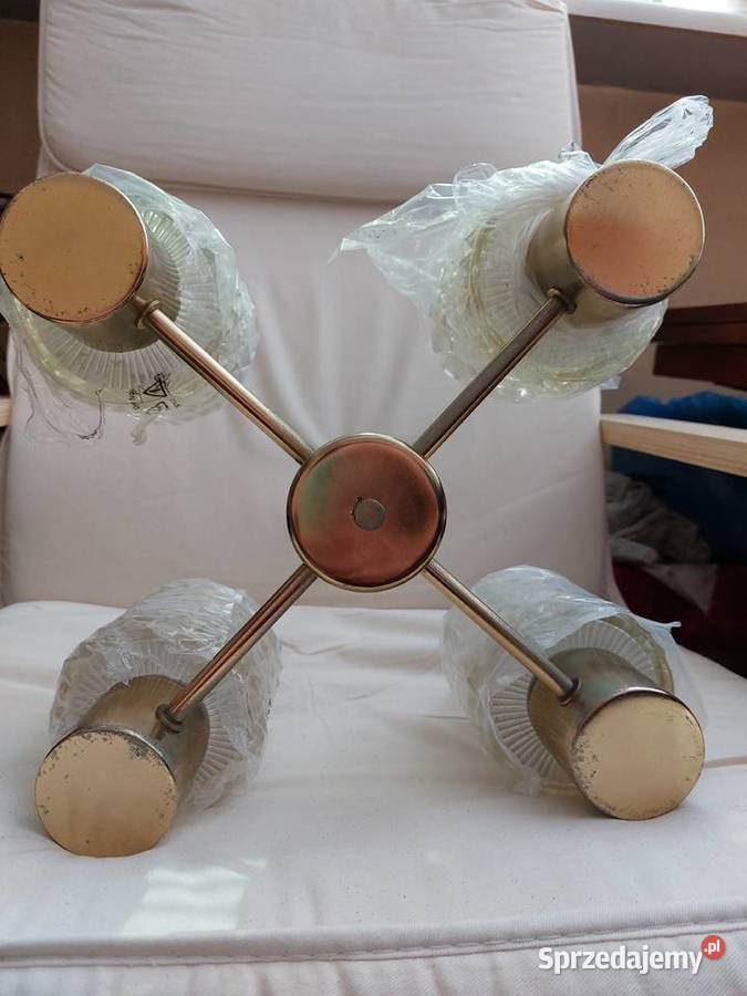 Żyrandol z PRL Goleniów sprzedam