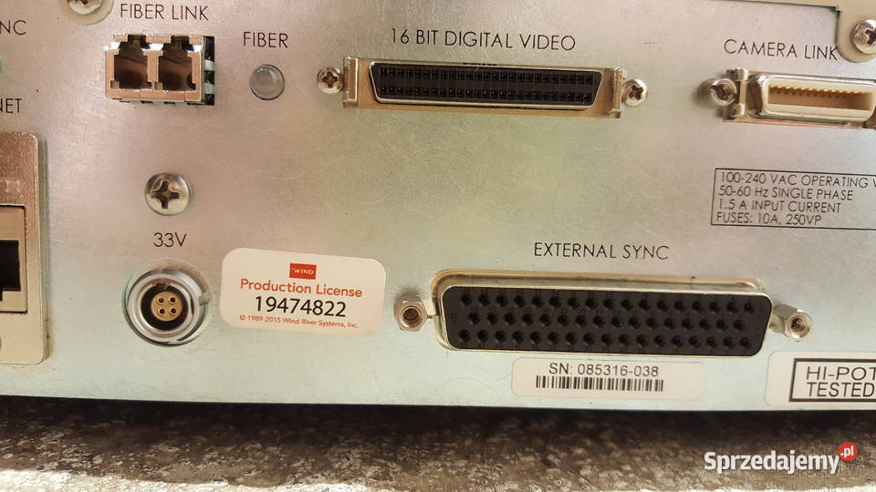 Varian PAXSCAN Command Processor Zielona Góra sprzedam