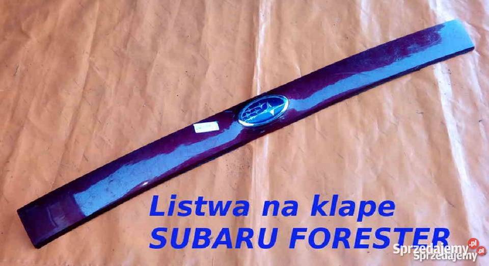 Listwa bagażnika SUBARU FORESTER Warszawa Sprzedajemy.pl