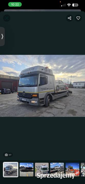 AutoLaweta Mercedes Benz Atego 823 2002 Autolawety Rumia