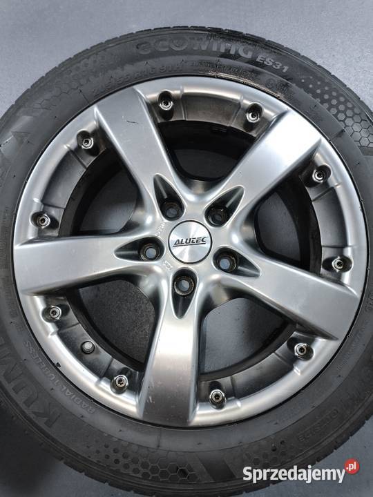 Alufelgi 16 5x110 opel z oponami kumho Ecowing Skała