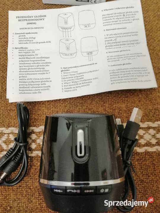 GŁOŚNIK RADIO I ODBIÓR BLUETOOTH TELEFONU DELL Słuchawki i głośniki mazowieckie