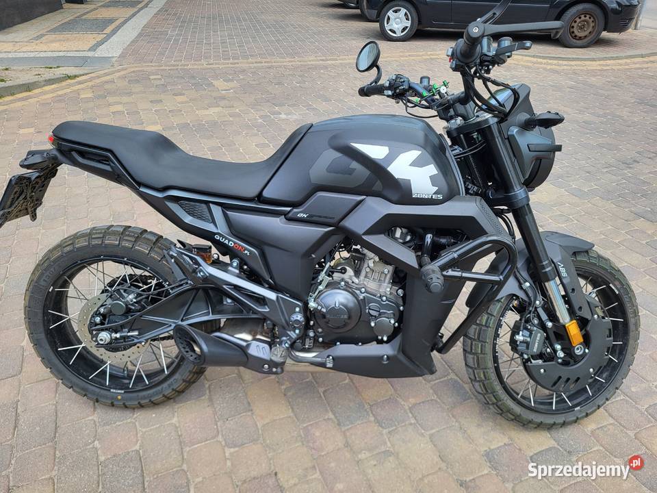 Sprzedam motor Zontes 125 GK stan idealny nieuszkodzony Mrągowo
