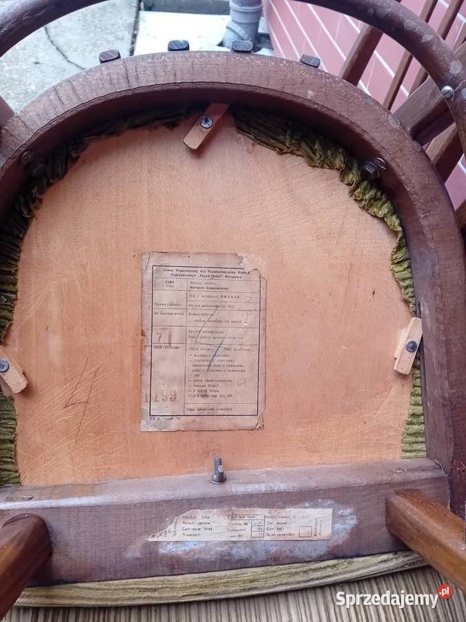 krzesła 4 Sumana Czechosłowacja Bielsko-Biała