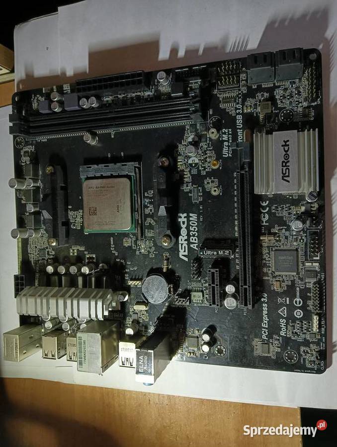 Płyta główna ASRock AB350m AMD A8 9600 Series Imielin
