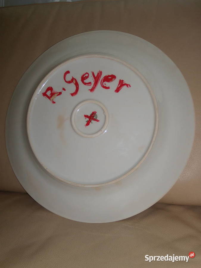 Patera autorska R Geyer Warszawa