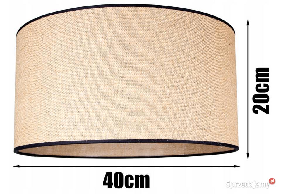 Lampa wisząca BOHO beżowa czarna E27 Choroszcz