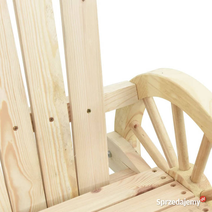 Krzesła bujane Adirondack 2 lite drewno jodłowe Warszawa