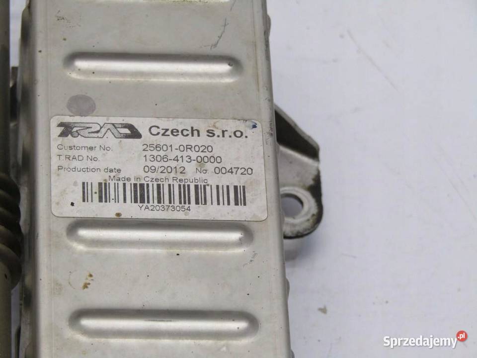 CHŁODNICA SPALIN EGR 20 D4D TOYOTA RAV4 IV sprzedam