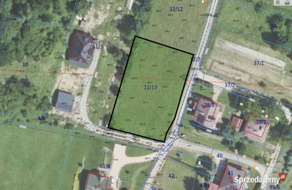 Grunt 1497 metrów Posada Górna Sprzedaż sprzedam