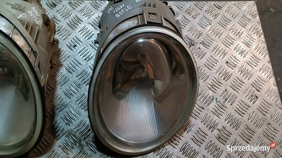 Lampa prawa przednia przód lewa VW Beetle Europa Części samochodowe Radłów