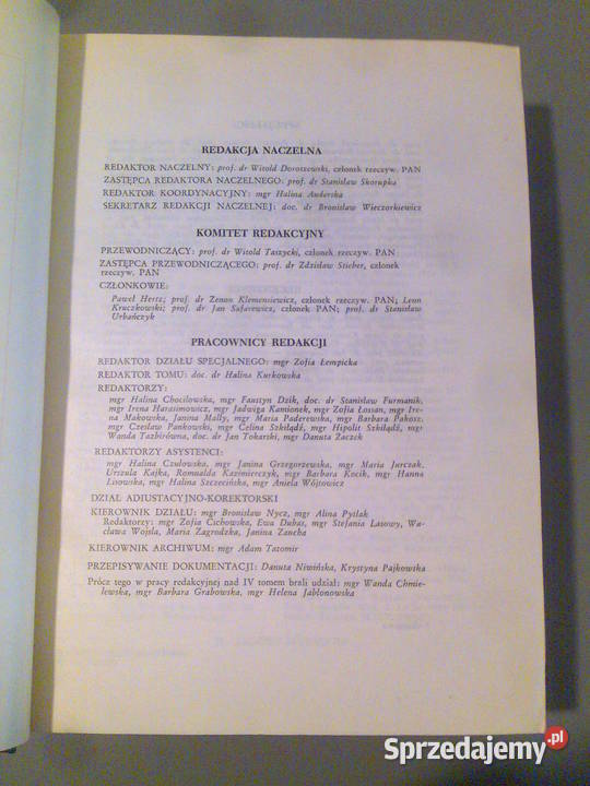 Słownik Języka Polskiego Tom IV LNić Olsztyn sprzedam