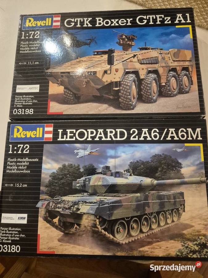 Leopard i btx 172 Revell nowe Łódź
