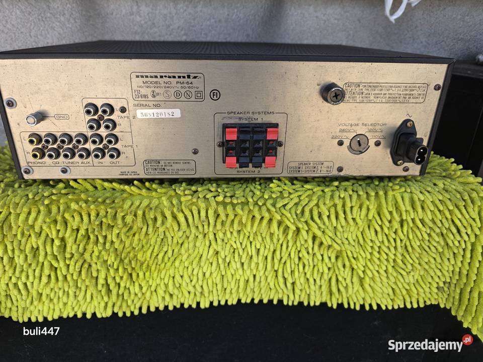wzmacniacz marantz pm64 śląskie