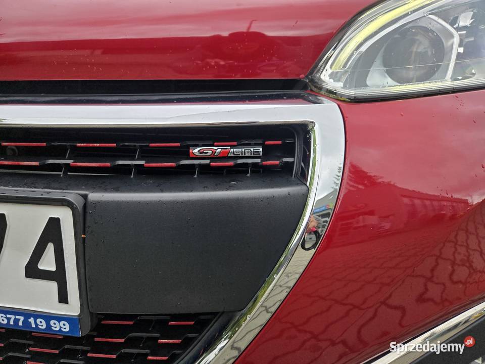 Peugeot 208 12 100 2016 GT Line SS RARYTAS Samochody osobowe Pabianice