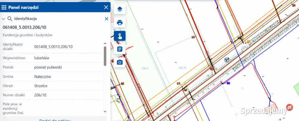 Strzelce Działka do zabudowy siedliskowej 1800m2 lubelskie